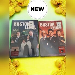 Boston Legal Season 1 & 2 DVD Set New Sealed